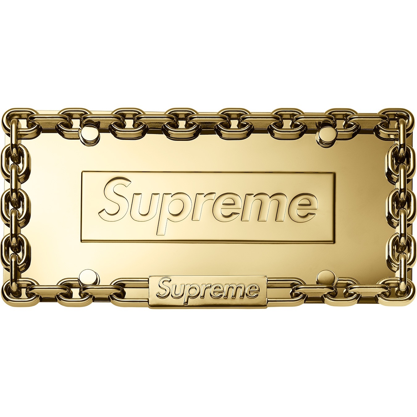 Chain License Plate Frame view 2